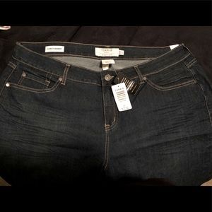 NWT Torrid dark wash curvy skinny jeans